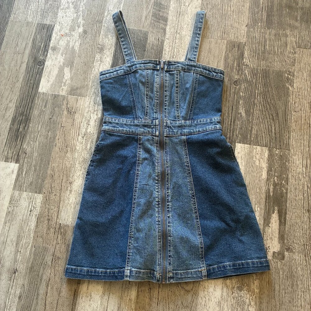 Wild Fable | Blue Jean Overall Dress (XS)